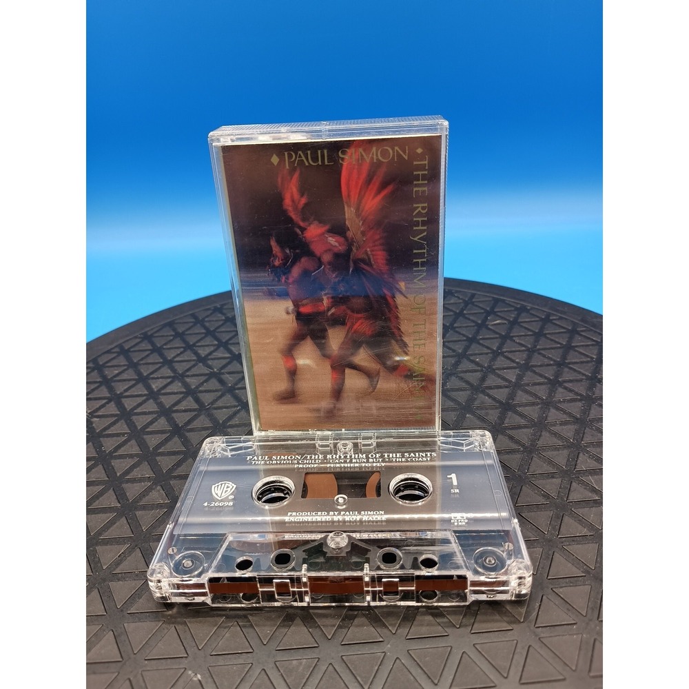 Paul Simon The Rhythm of the Saints Cassette Tape 1990 Warner Bros 4-26098